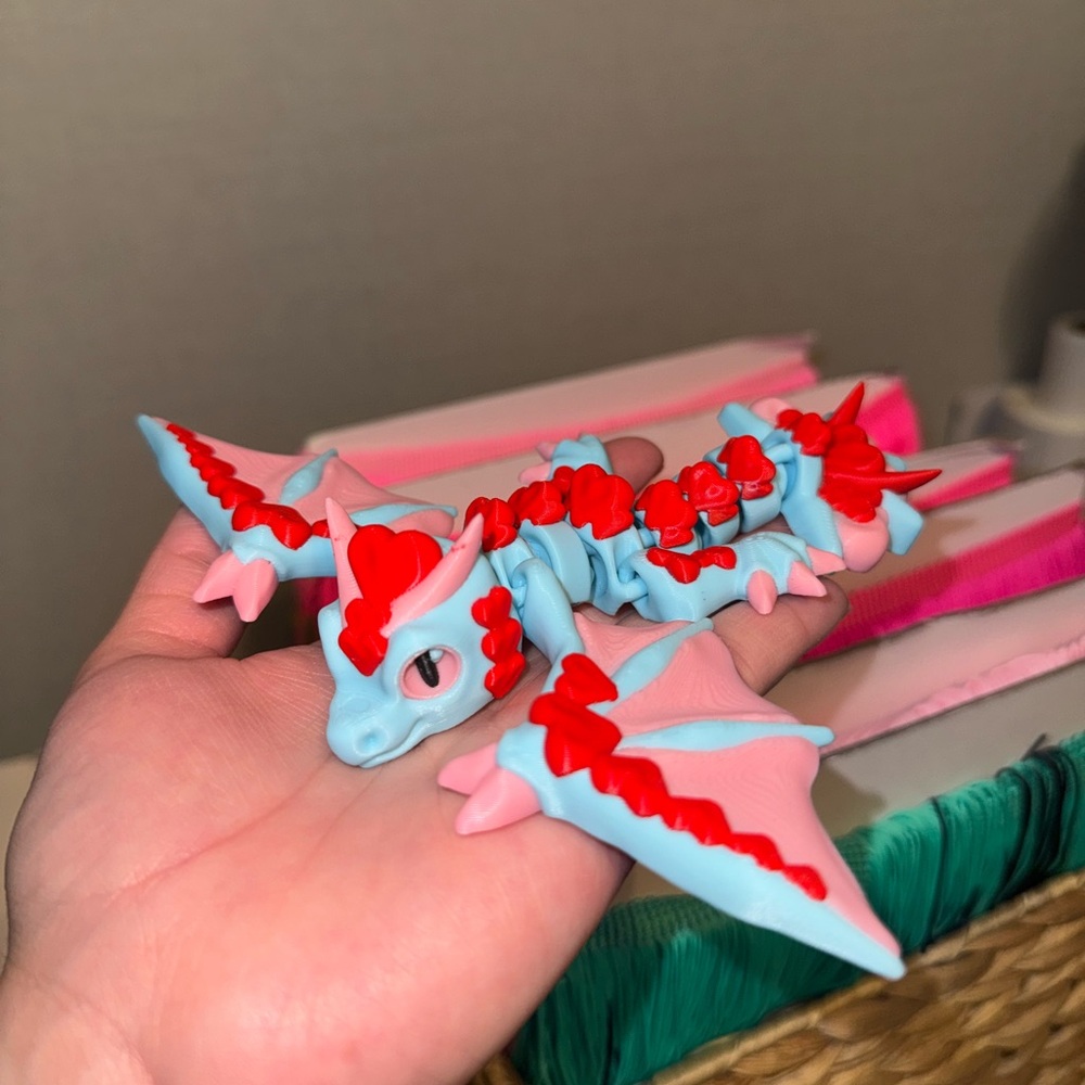 Multi color dragon 🩷 sooooo adorable 😍🌸